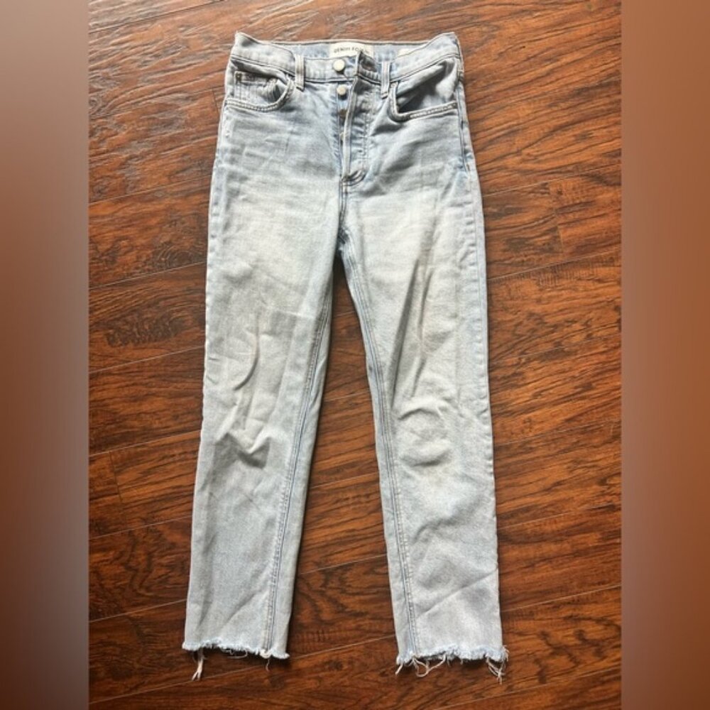 Denim Forum Light Blue Jeans - Size 25